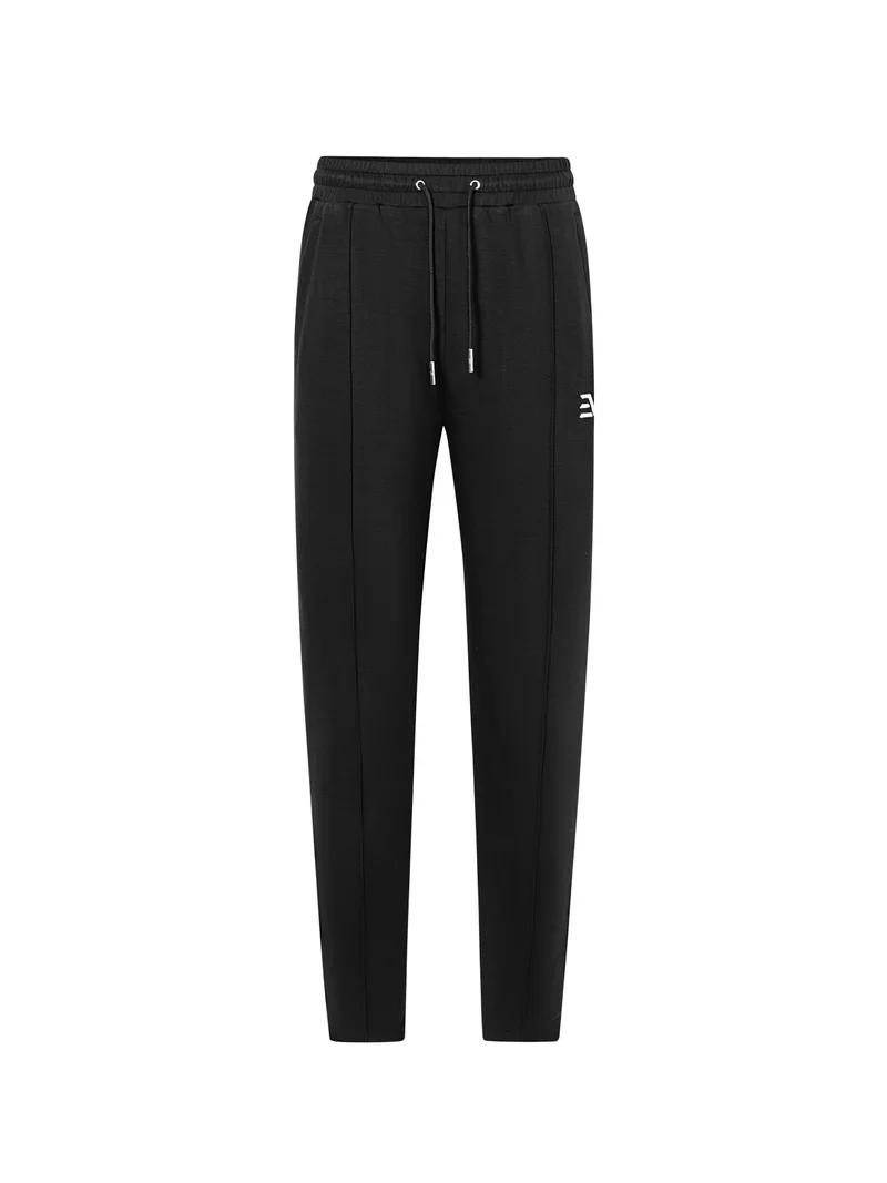 ENVI LUXE COLLAR TRACKSUIT TOP/BOTTOMS - BLACK - Image 4