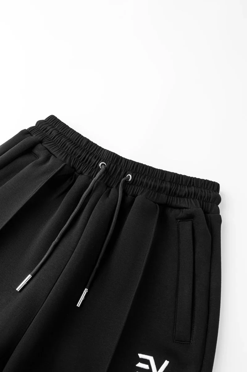 ENVI LUXE COLLAR TRACKSUIT TOP/BOTTOMS - BLACK - Image 5